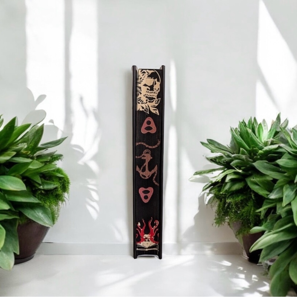 Stenciled Edges The Book of Living Secrets